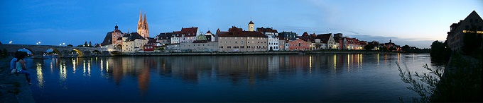 Regensburg en Bavière
